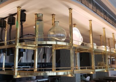 Brass Gantry Structure