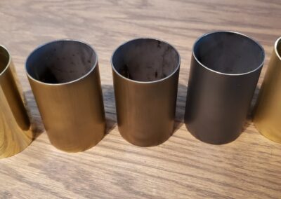 Sample Brass Finishes