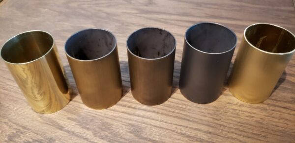 Sample Brass Finishes